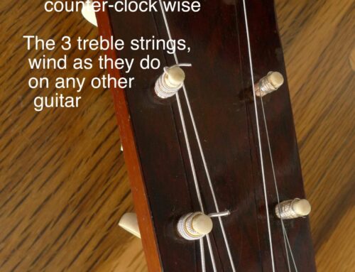 Setting Up and Tuning a 19th-century Martin Guitar with Tuning Pegs