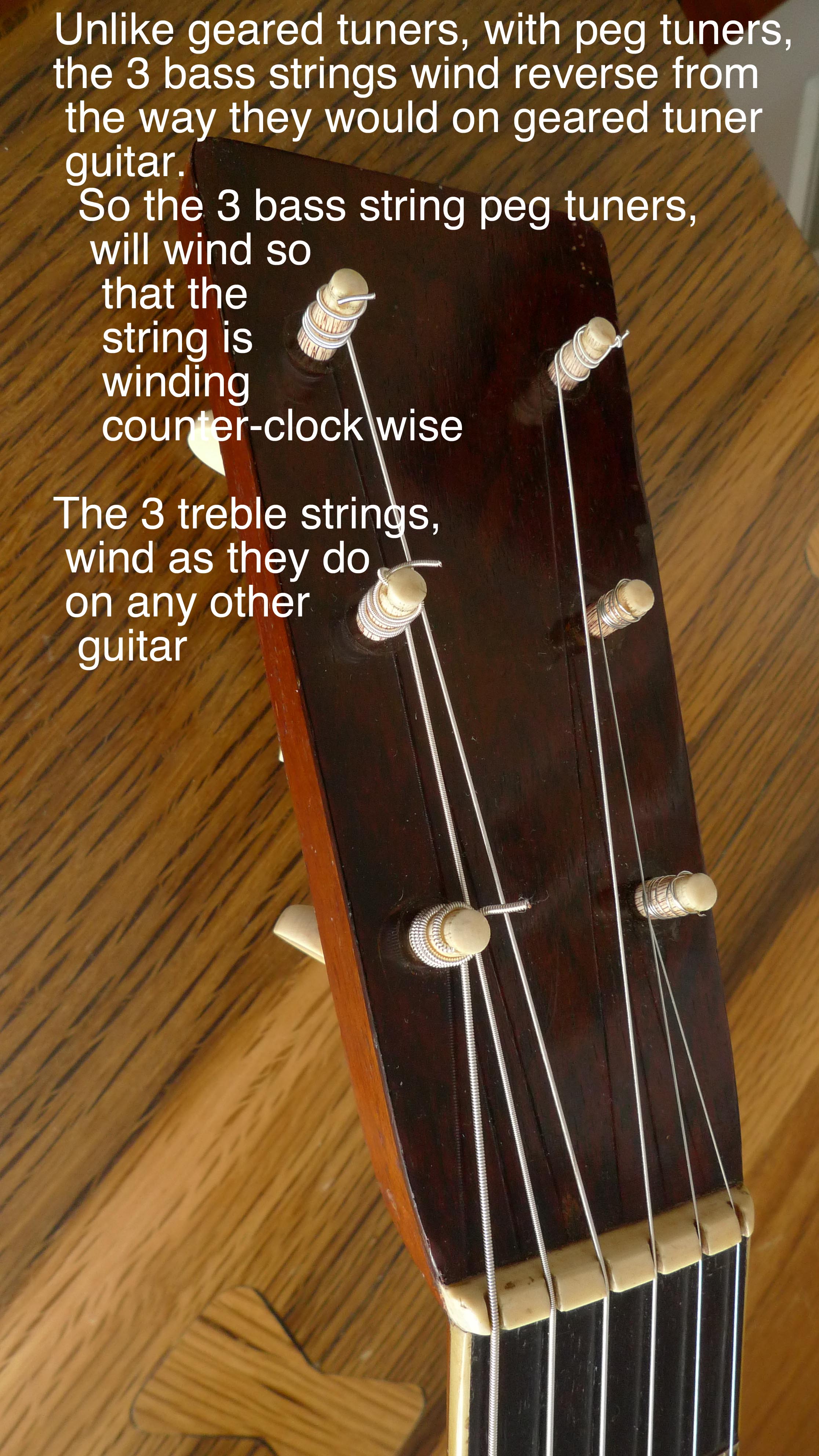 Setting up and tuning a 19th-century Martin with ivory tuning pegs