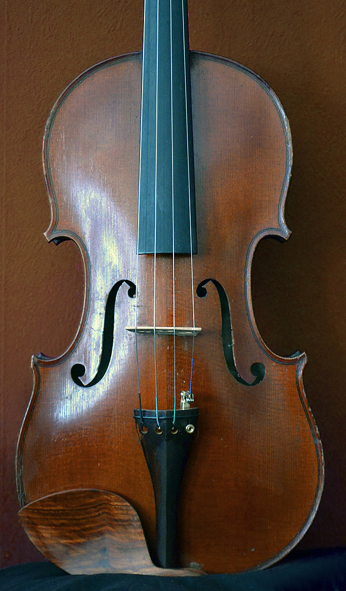 dråbe vært Bidrag Charles Fetique violin, French, early 20th century - Vintage American Guitar