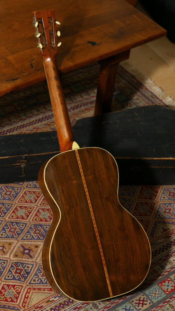 Circa 1912 Mother of Pearl Inlaid Guitar Vintage American Guitar